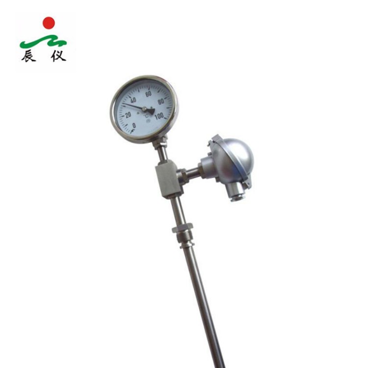 Termometer dwilogam dengan Pt100
