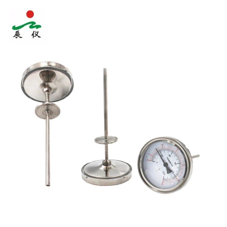 Termometer Dwilogam Dengan Bebibir Sanitari